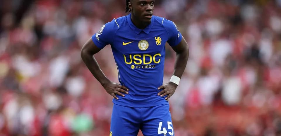 Chelsea player during Premier League match