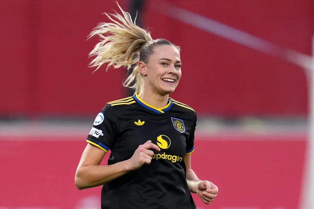 Player celebrating during a football match