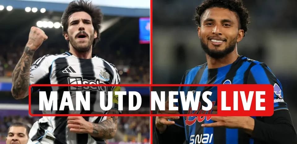 Players from Newcastle and Atalanta celebrating on field