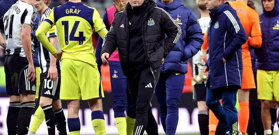 Newcastle vs Tottenham Premier League soccer match.