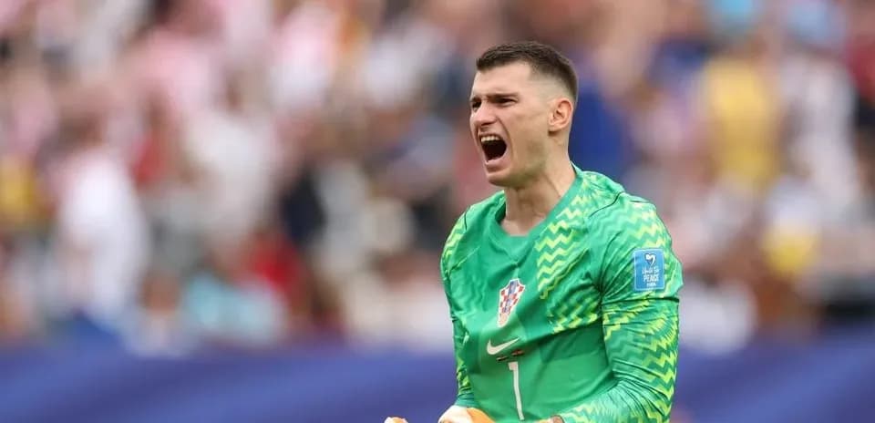 Goalkeeper celebrating during a match