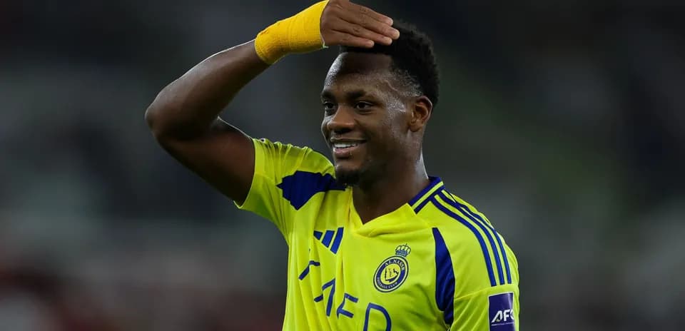 Player celebrating after a goal during match