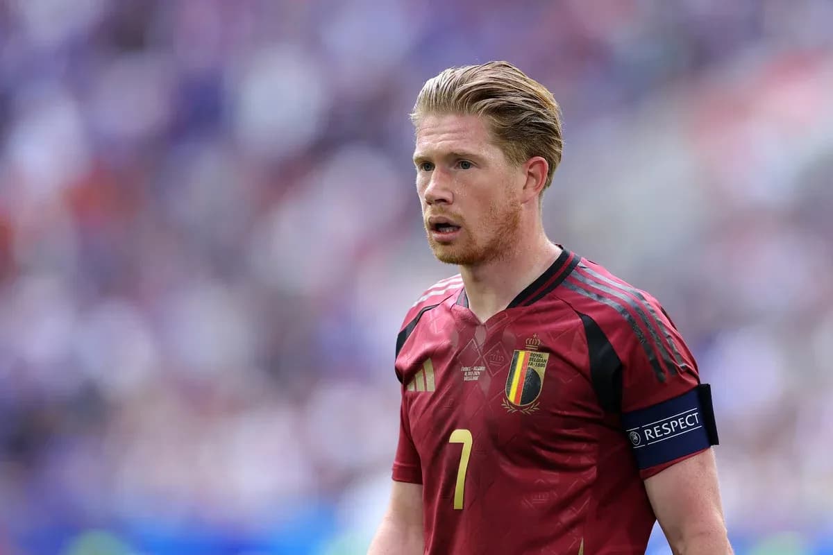 Belgian player wearing red jersey during match