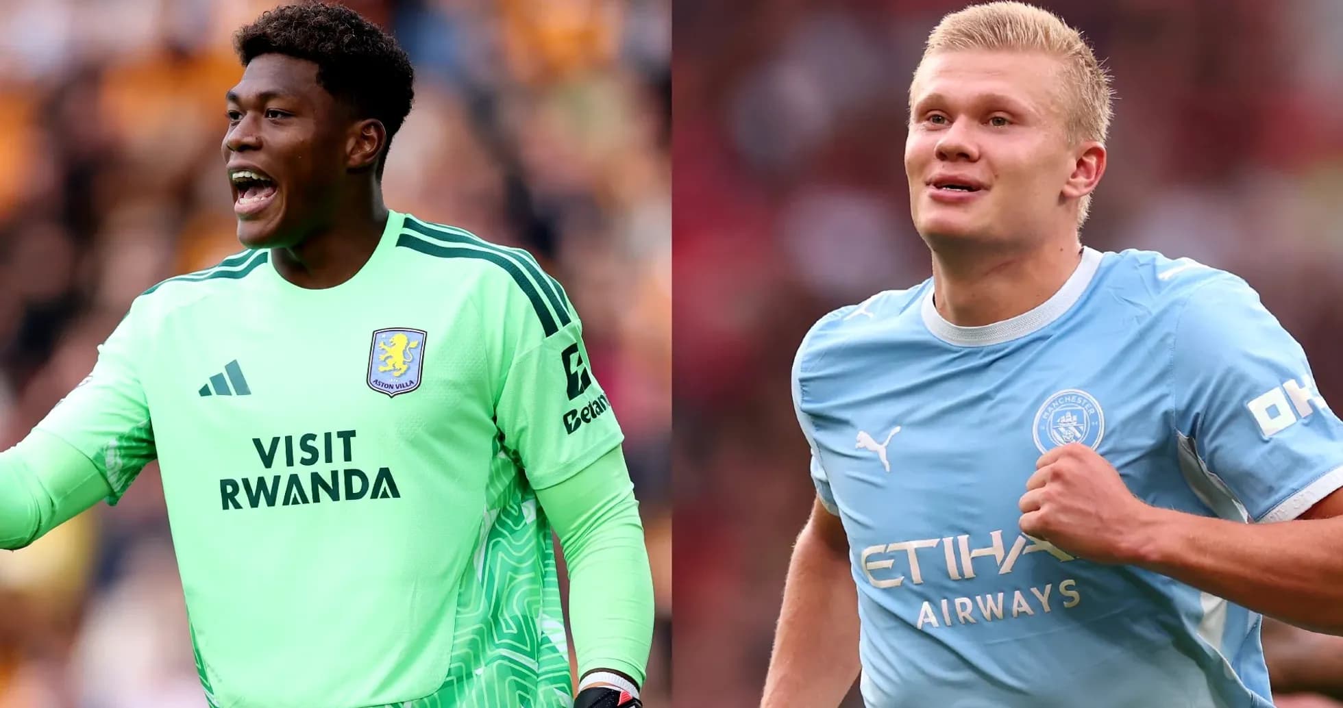 Aston Villa goalkeeper and Manchester City player