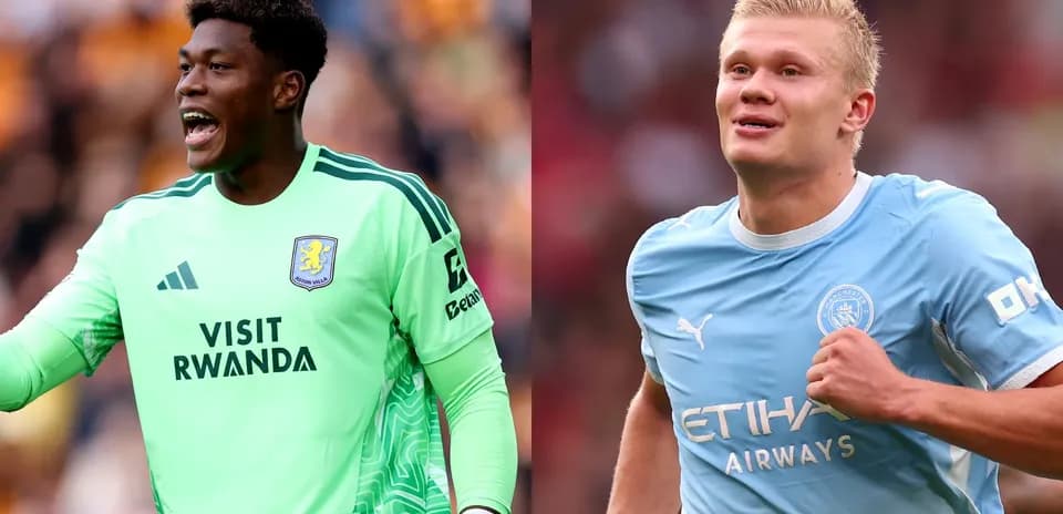 Aston Villa goalkeeper and Manchester City player