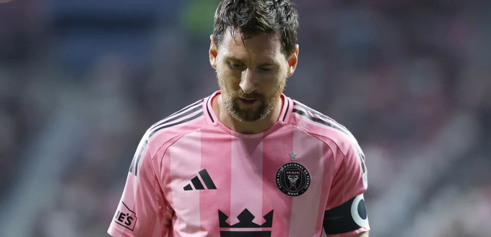 Player wearing pink jersey during match