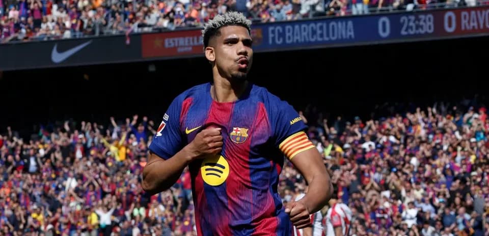 Player celebrating after scoring during match
