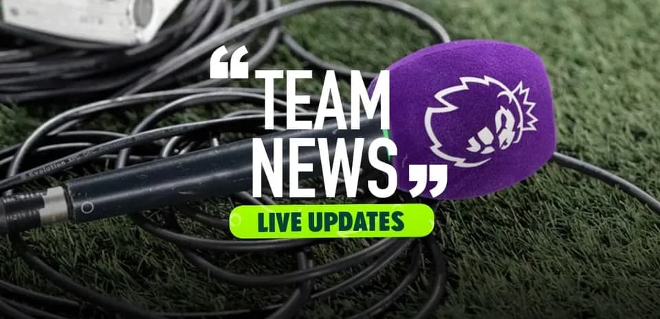 Microphone on grass with cables for team news