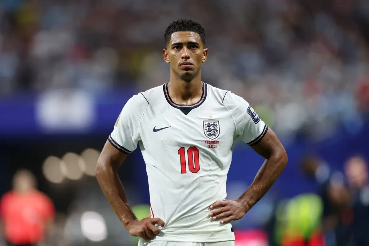 Player in England kit during a match
