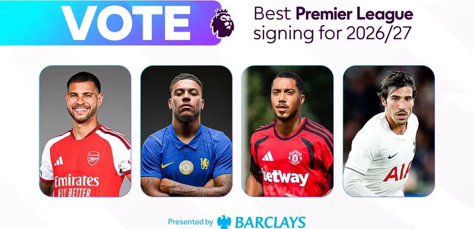 Four players nominated for Premier League signing award