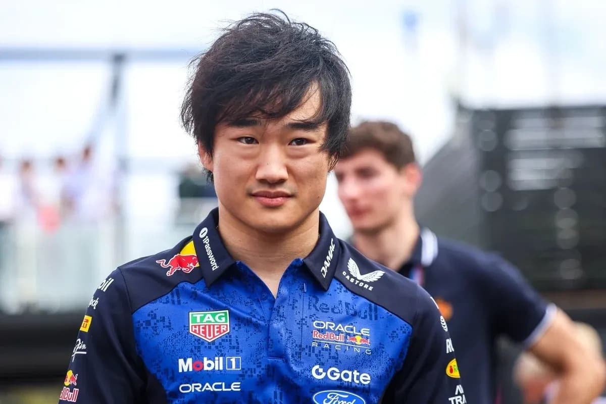 Driver in Red Bull Racing team uniform at event