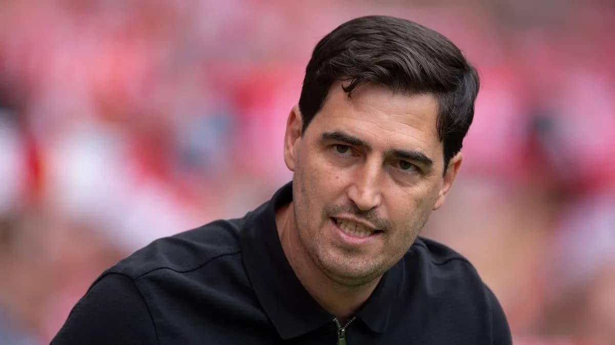 Coach speaking during a match at stadium