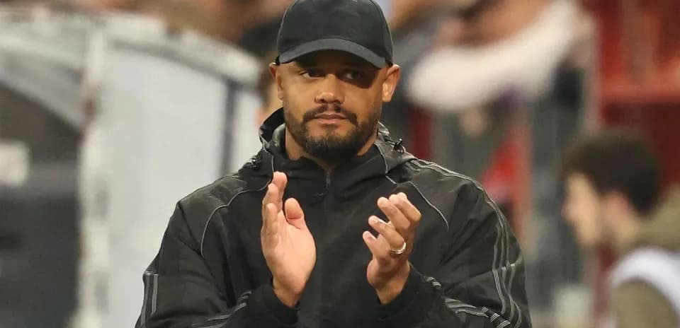 Coach applauding during a match or event