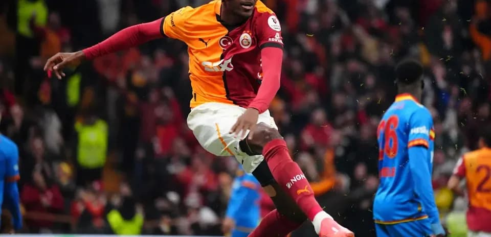 Player celebrating a goal during a match