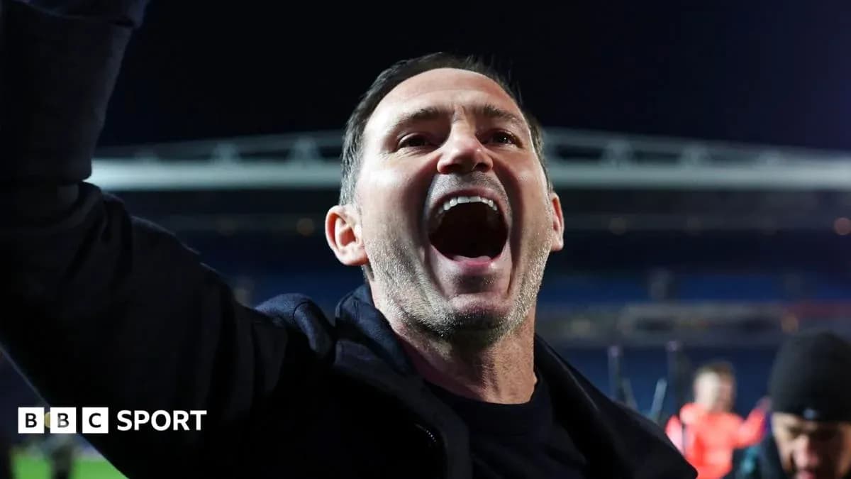 Coach celebrating passionately after a match