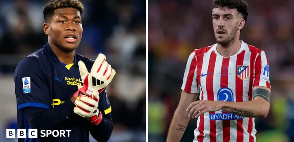 Goalkeeper and player from two different teams