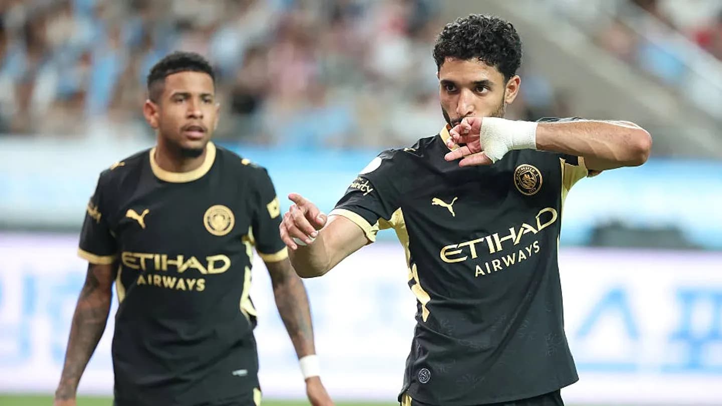 Player celebrating after scoring a goal during match