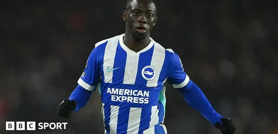 Brighton player celebrating during a match