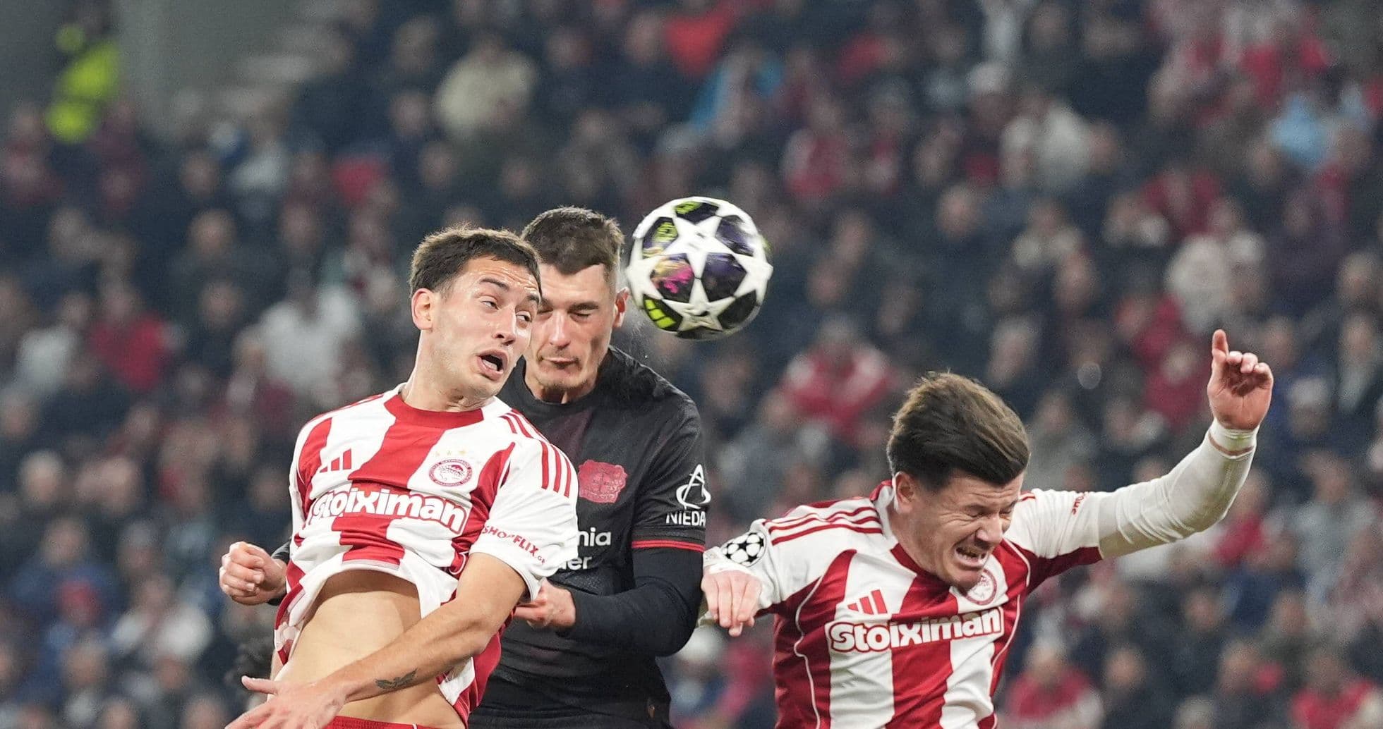 Bayer Leverkusen Secures 2-0 Victory Over Olympiakos Piraeus