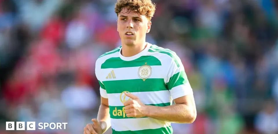 Player in Celtic FC jersey during match