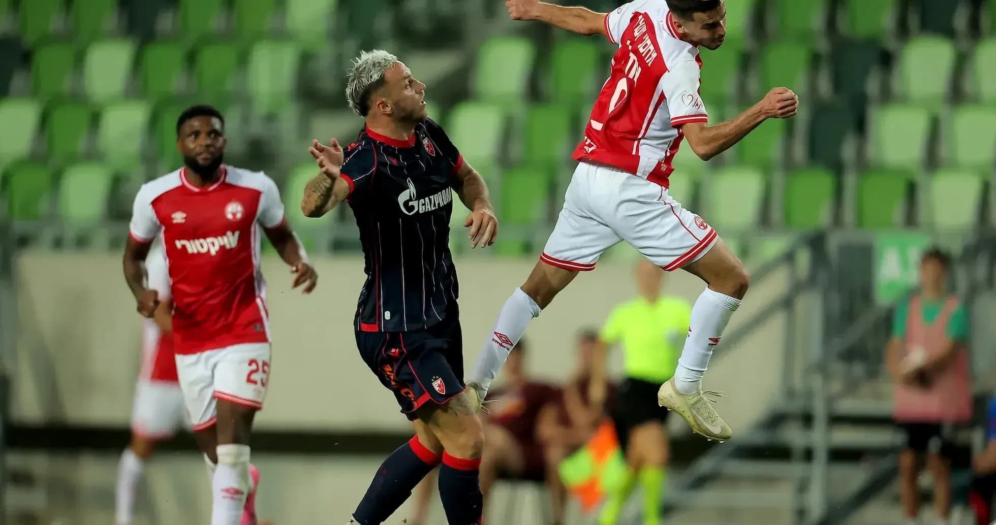 Players competing in UEFA Champions League match