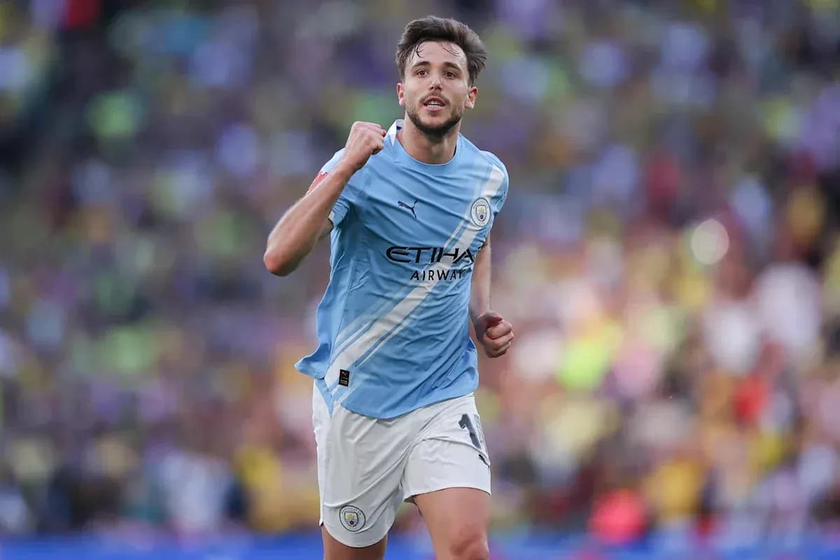 Player celebrating after scoring during match
