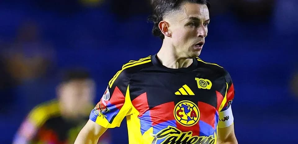Club America player during Liga MX match