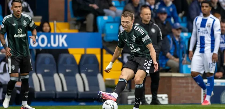 Player kicking the ball during a match