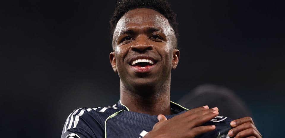 Player celebrating after scoring a goal
