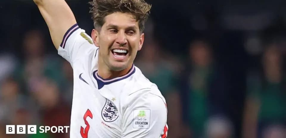 Player celebrating during a match wearing England jersey