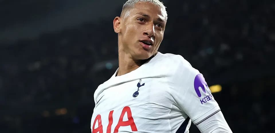 Player celebrating during a Tottenham match