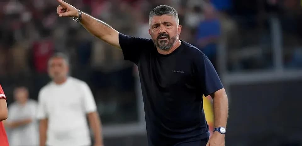 Coach gesturing from the sidelines during a match