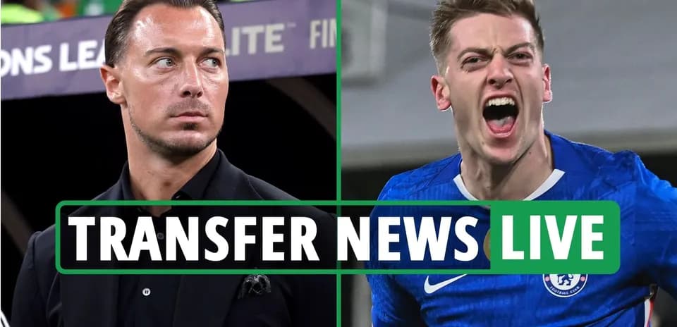 Split image of a coach and celebrating player