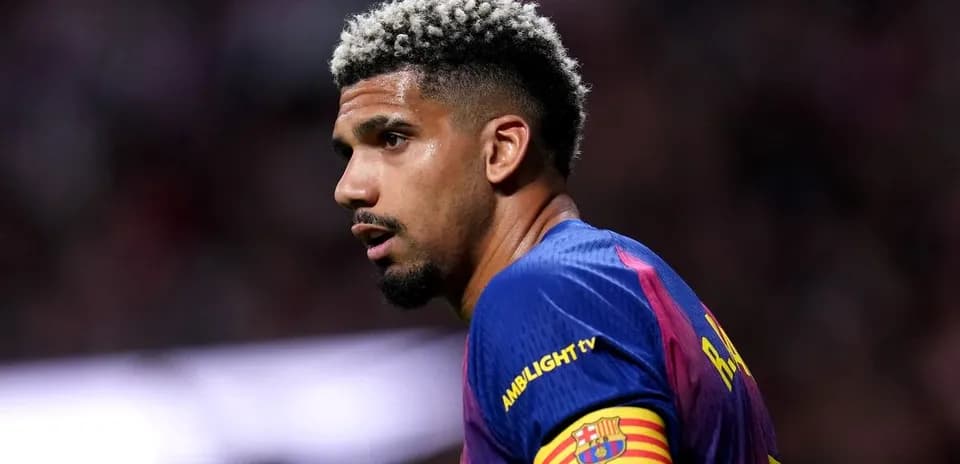 Player in Barcelona jersey during match
