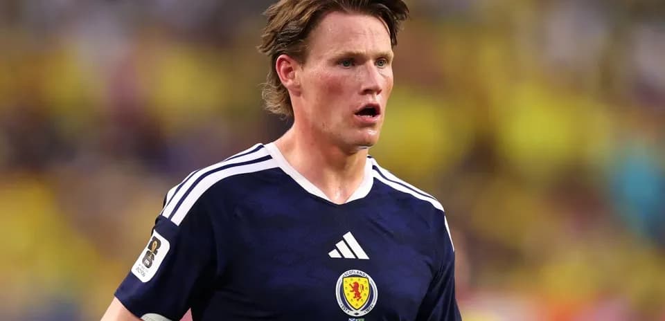 Scotland player on the field during match