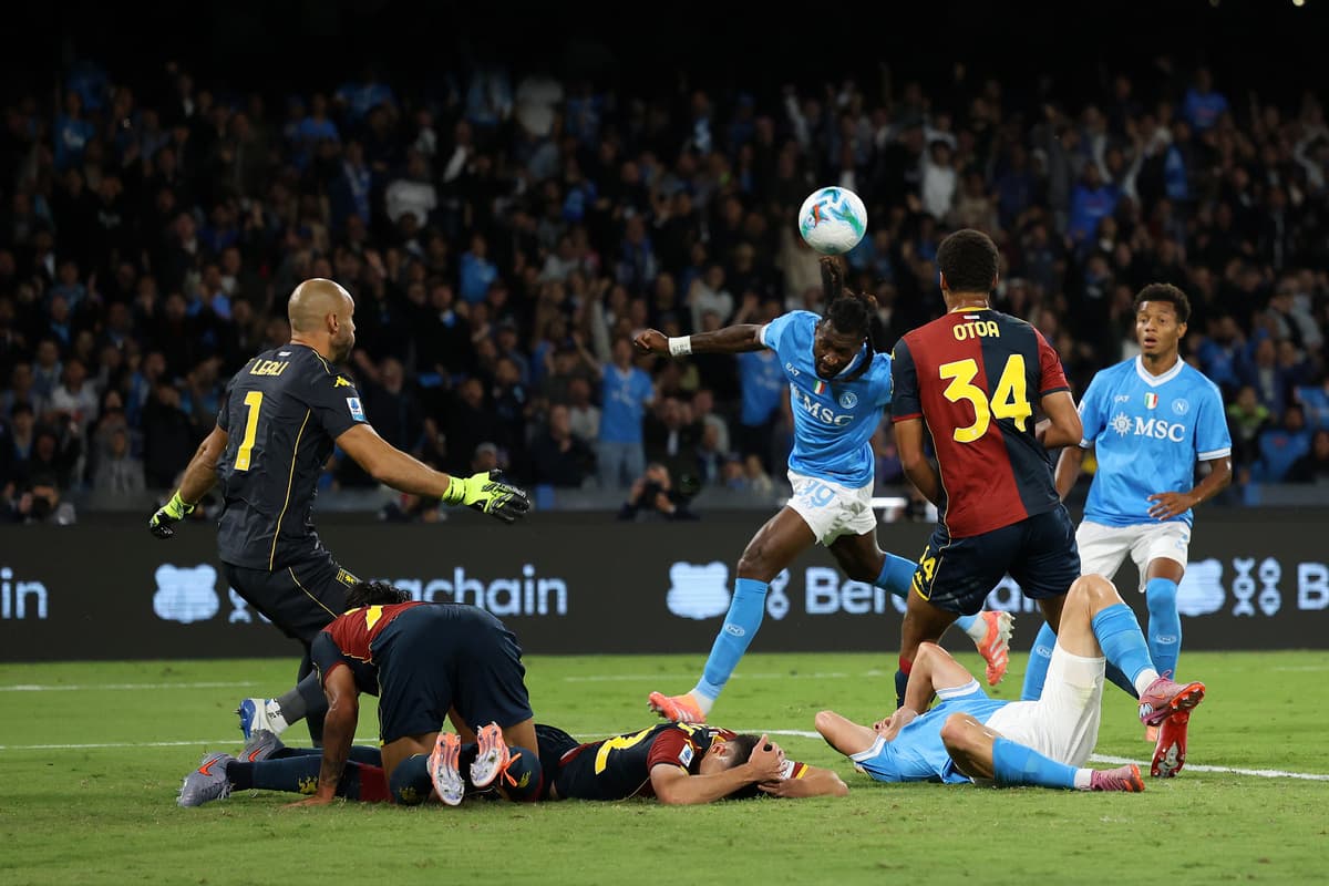 Napoli Secures Thrilling 3-2 Victory Over Genoa in Serie A