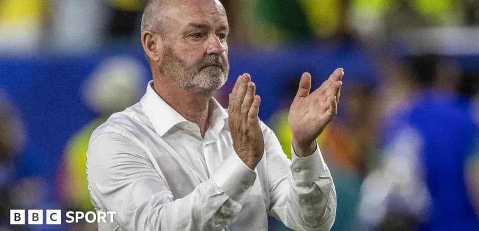 Coach applauding fans after the match