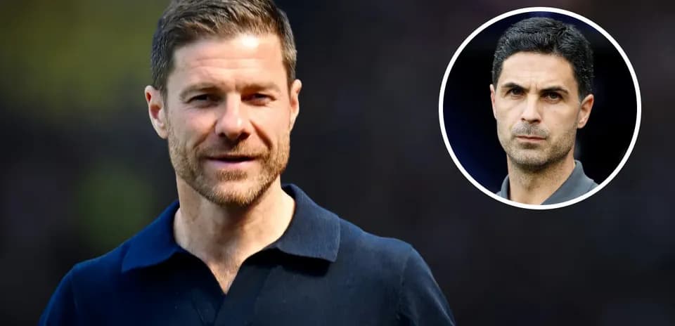 Two football coaches in a split image portrait