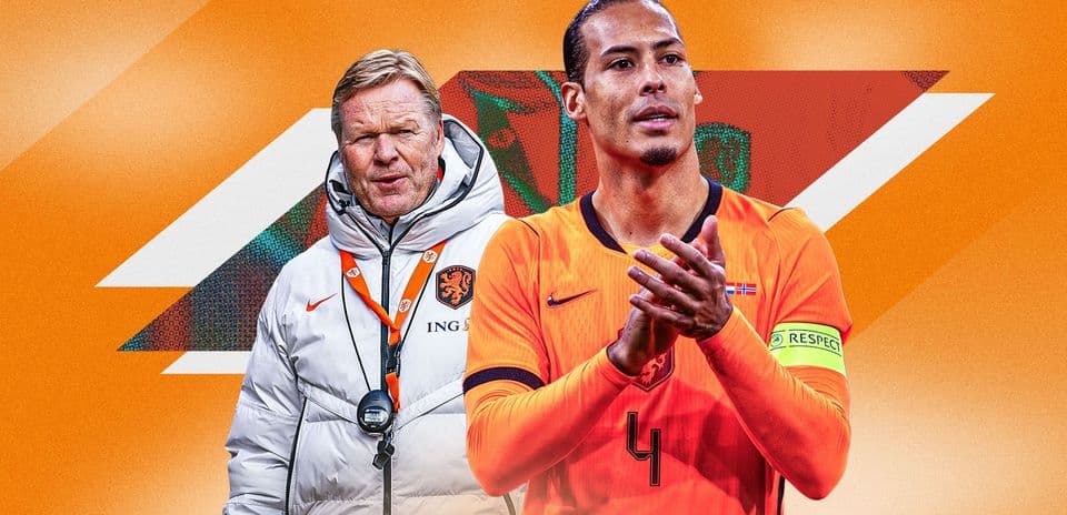 Coach and captain in Netherlands team colors