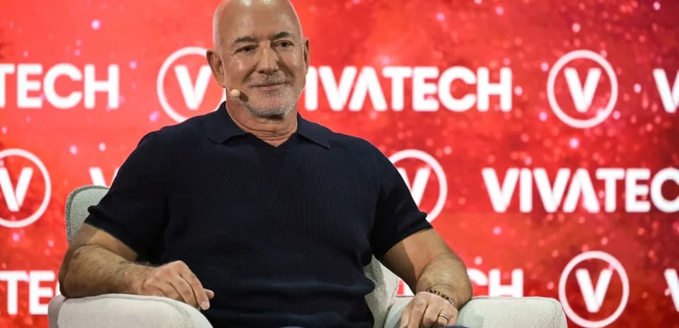 Speaker on stage at Vivatech event