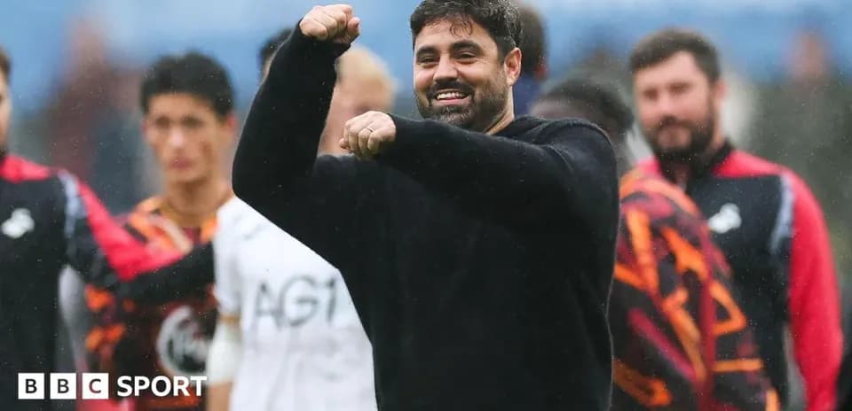 Coach celebrating with fist pump during match