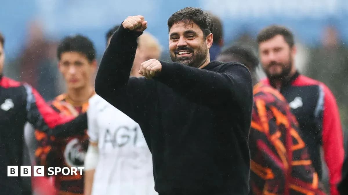 Coach celebrating with fist pump during match
