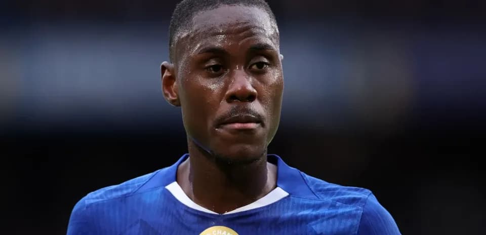 Player in blue jersey during match close-up