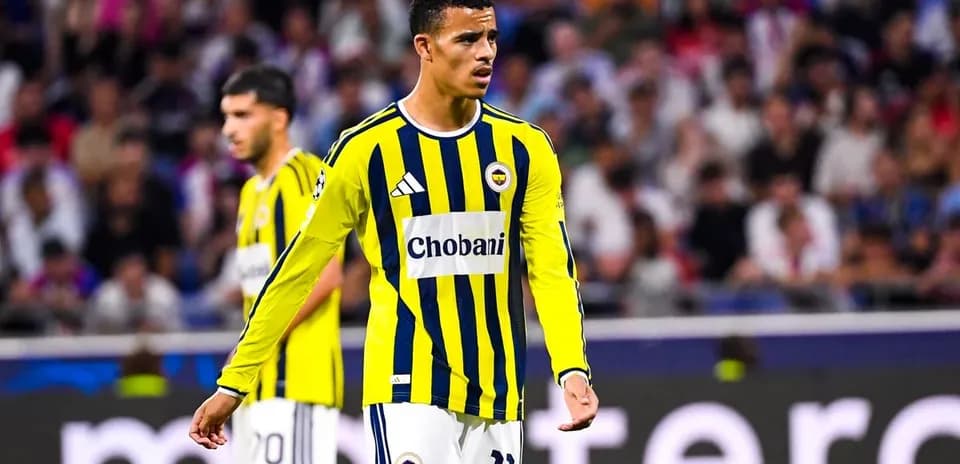 Fenerbahçe player on field during match