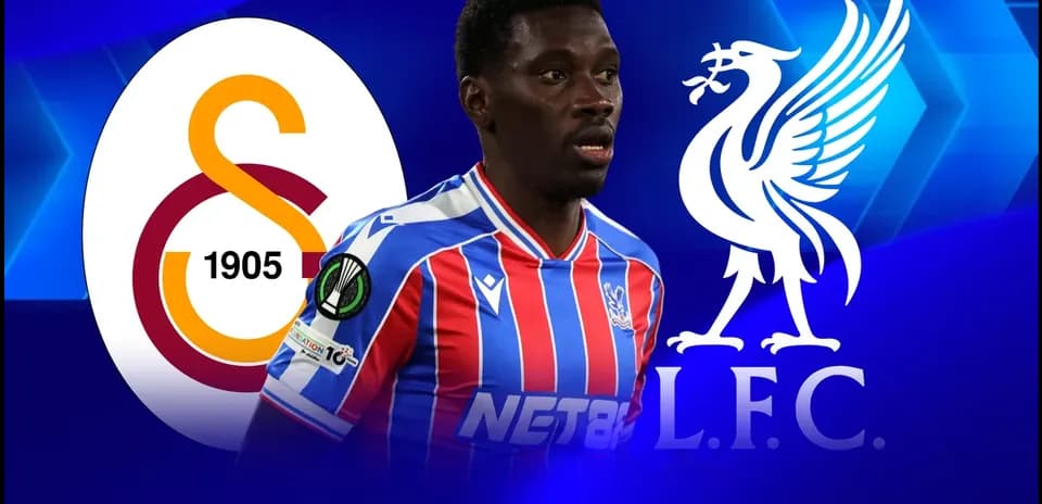 Player in jersey with Galatasaray and Liverpool logos