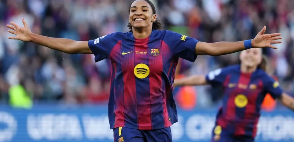 Player celebrating a goal during a match