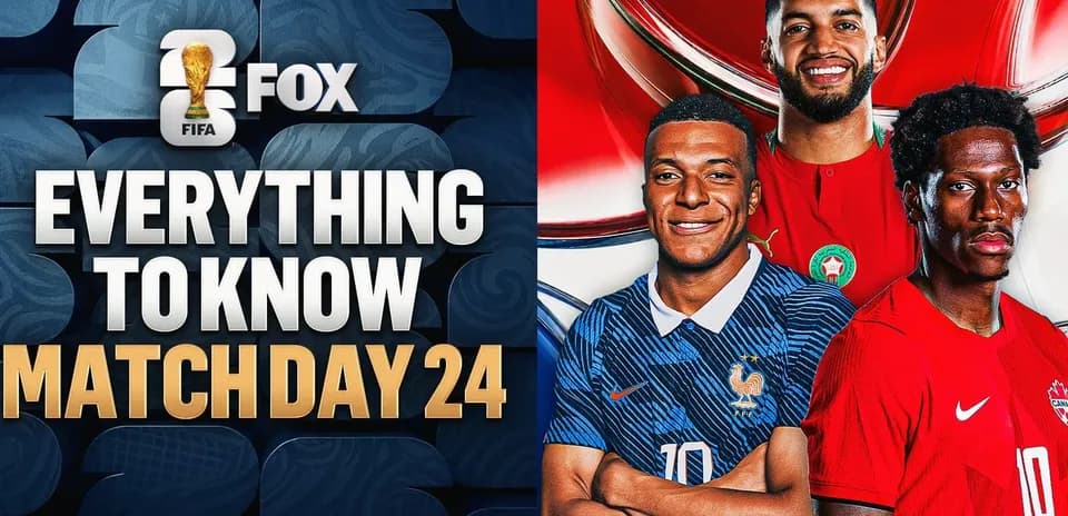 Three football players promoting FIFA Match Day 24