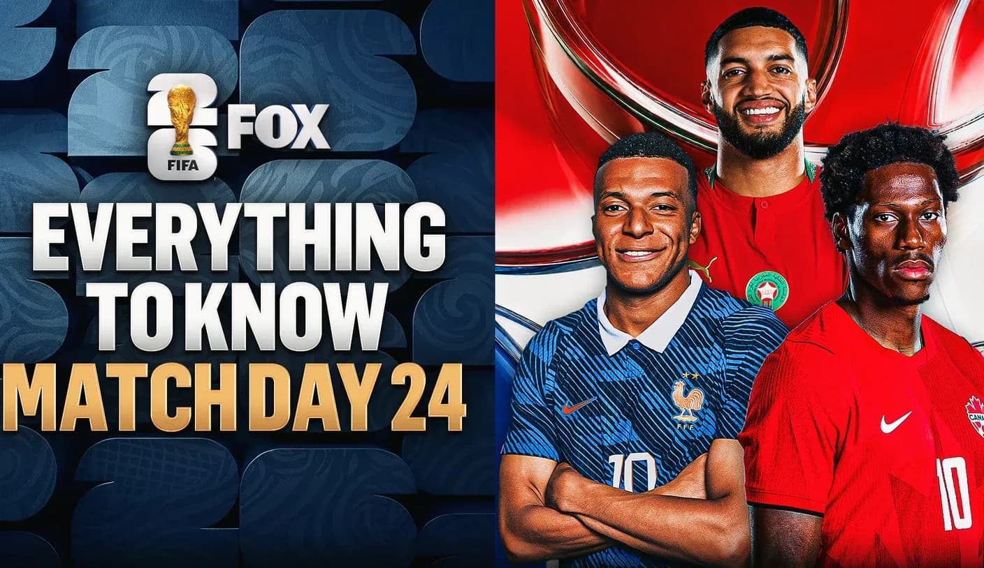 Three football players promoting FIFA Match Day 24