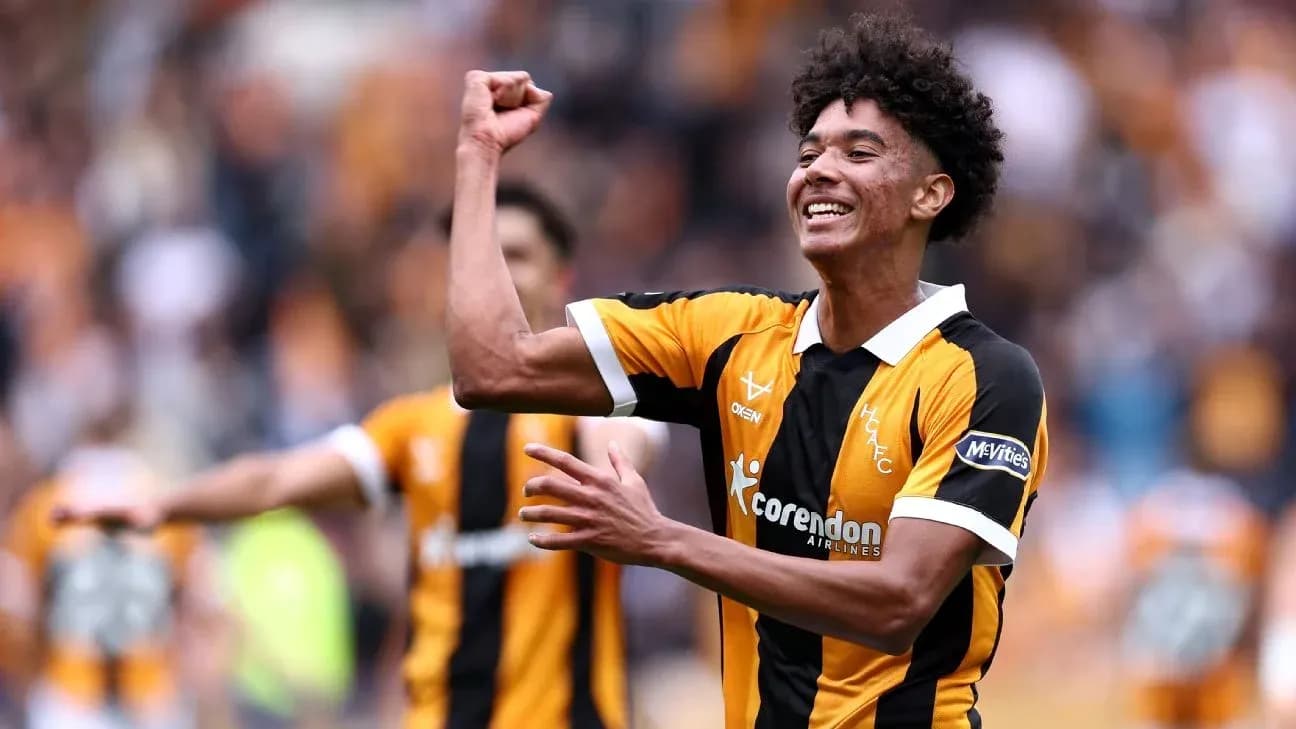 Player celebrating a goal during a match