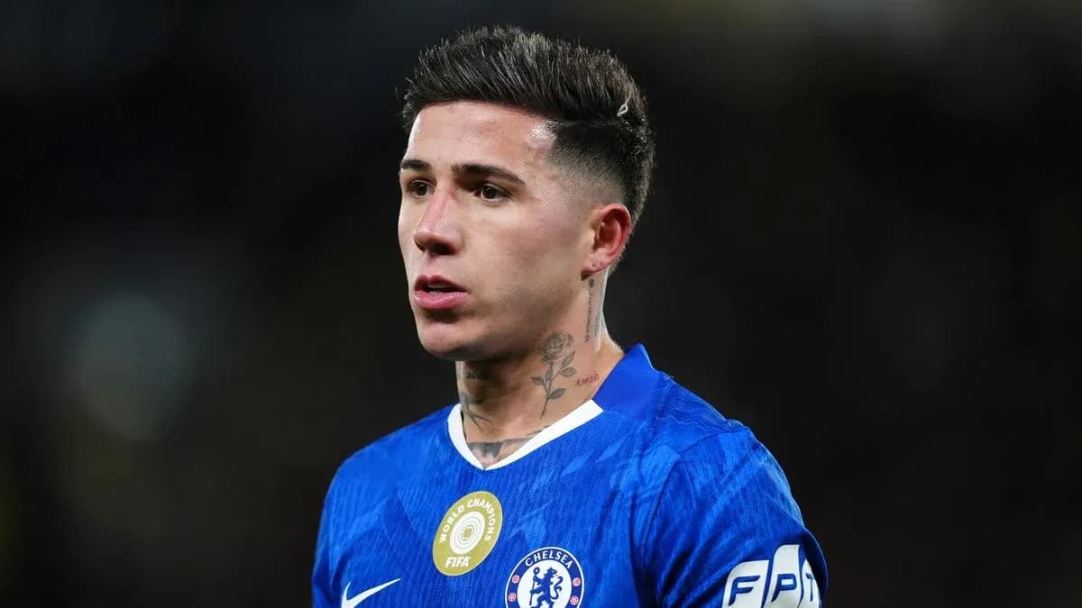 Chelsea player in blue kit during match